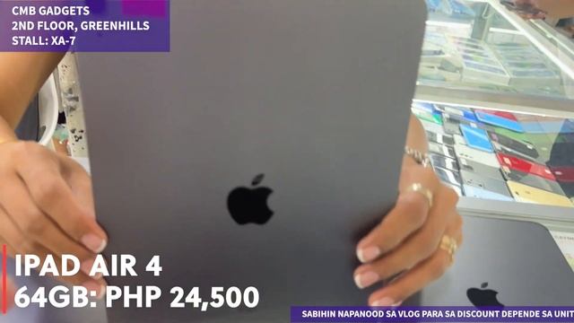 MURANG SECOND HAND IPADS SA GREENHILLS, IPAD MINI, IPAD AIR 4, IPAD PRO, |JULY 2023 | смотреть онлайн