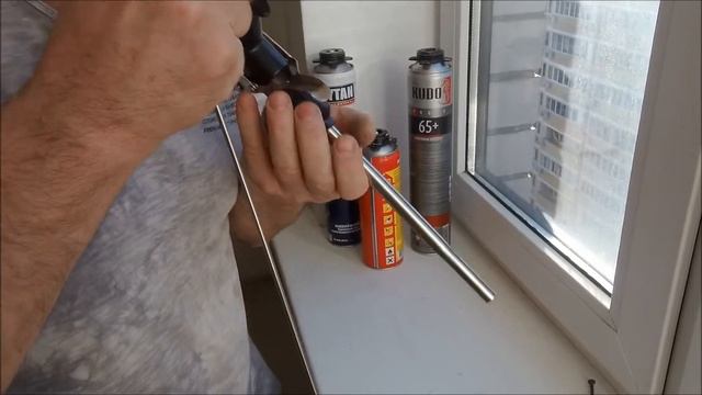 Очистка пистолета от засохшей пены и повторное использование балона с засохшей пеной смотреть онлайн