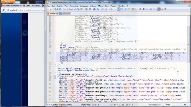 Create Template System, 27, Header Image Background and Border, PHP, MySQL, CSS Tutorial Series смотреть онлайн