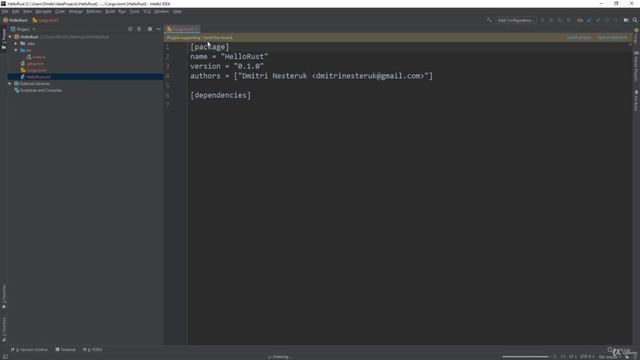 The Rust Programming Language - Rust in IntelliJ IDEA!- Video 04 смотреть онлайн