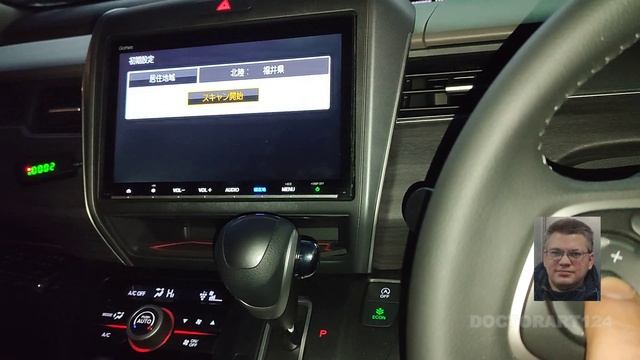 HONDA FREED GB5 + Gathers 197VFNI настройка телевизора