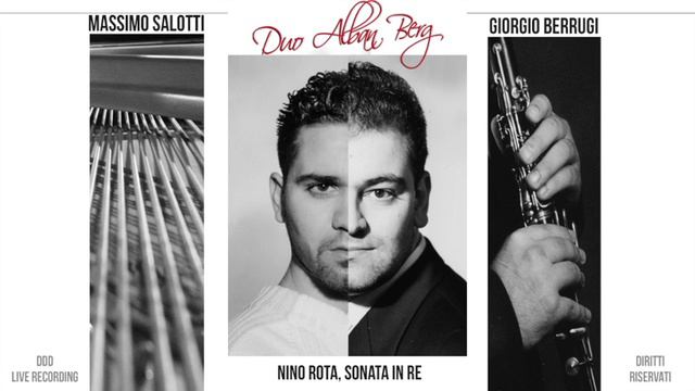 Nino Rota - Sonata in RE per clarinetto e pianoforte; 1. Allegro tristamente смотреть онлайн