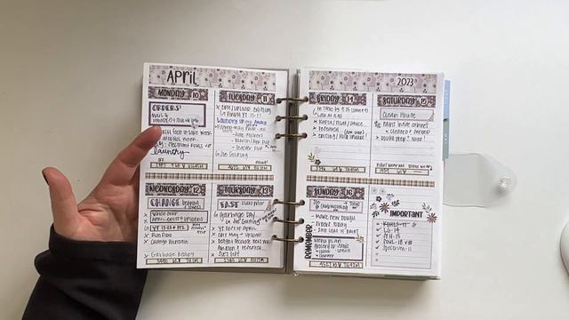 A5 Erin Condren | March & April FLIP THRU | my RINGS planner 2023 | compact vertical AND Daily Duo смотреть онлайн