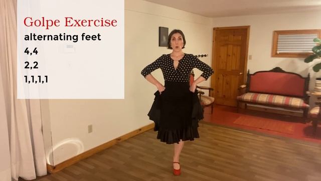 Flamenco Footwork (Golpes) - How to and Exercises смотреть онлайн