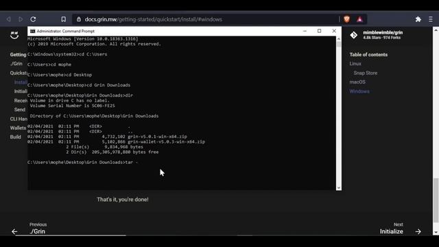 Run Your Grin Node Challenge смотреть онлайн