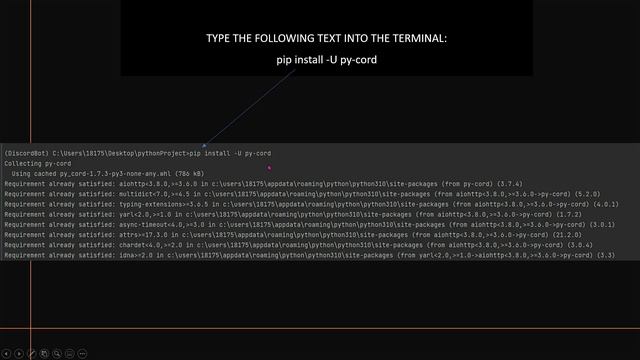 How to Create, Invite, and Code a DISCORD BOT in Python/Pycord - INTRO смотреть онлайн