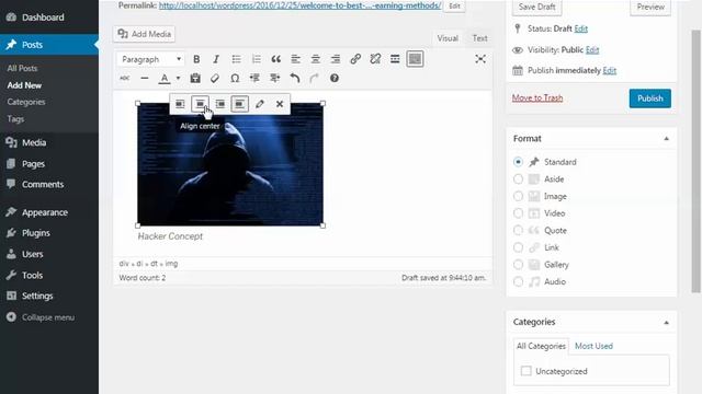 Learning wp, Dashboard, Post, Pages and Media (WP Skills Development) Tutorial - 4 смотреть онлайн