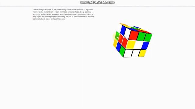 Three js Rubik cube смотреть онлайн