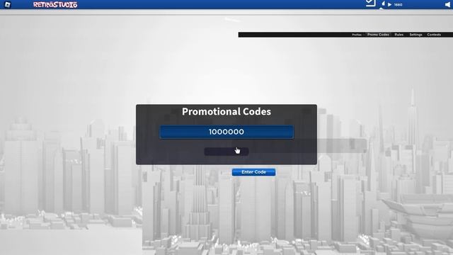 ALL NEW SECRET FREE *RETROBUX* CODES IN ROBLOX RETROSTUDIO (roblox retro codes) UPDATE смотреть онлайн