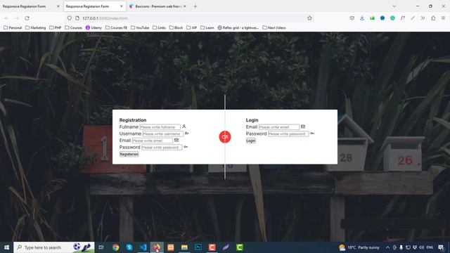 Create a Stunning Login and Registration Form Using HTML and CSS | | Step-by-Step Tutorial смотреть онлайн