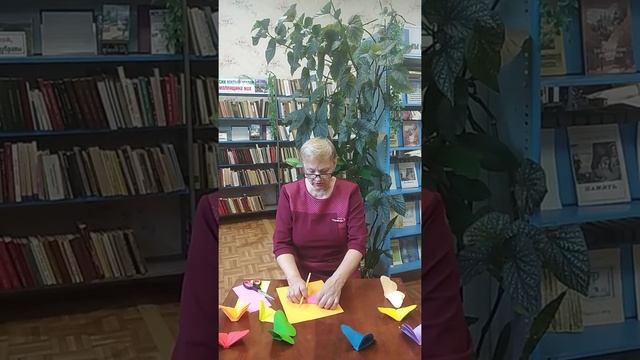 Мастер-класс "Изготовление бабочки в стиле оригами" смотреть онлайн