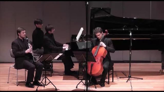 Brahms Clarinet Trio 3rd Mvt (Sebastian Manz, Charles-Antoine Duflot, Martin Klett) смотреть онлайн