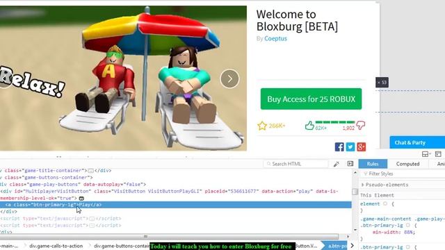 How to play Bloxburg for FREE! 100% Working 2022 смотреть онлайн