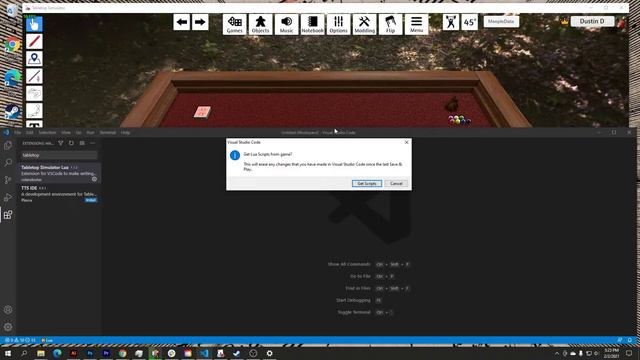 Tabletop Simulator and VS Code смотреть онлайн