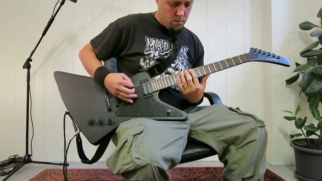 Bone Breaker - Original Song - Metal Guitar Tracking with Guitarix on Linux смотреть онлайн