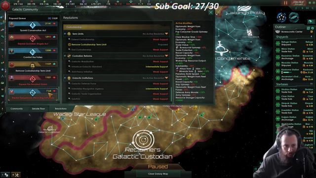 Becoming A Chill Galactic Emperor In Stellaris: Nemesis | Ep.27 смотреть онлайн