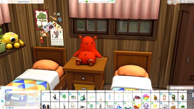 Лагерь в Лесу || Строительство в The Sims 4 || SpeedBuild Forest Camp смотреть онлайн