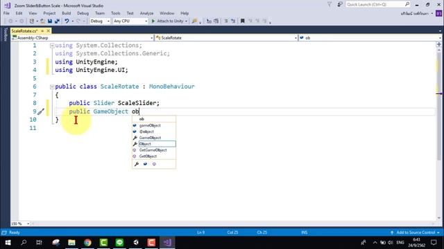 Unity 3D +Vuforia การสร้างสื่อ AR แบบย่อ-ขยายและหมุนโมเดล смотреть онлайн