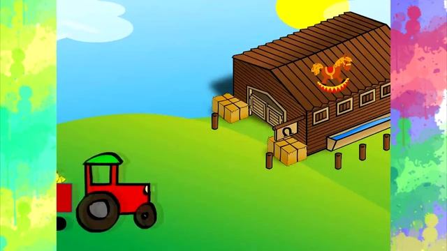 Животные на ферме. Изучаем домашних животных и их домики с новым мультиком смотреть онлайн