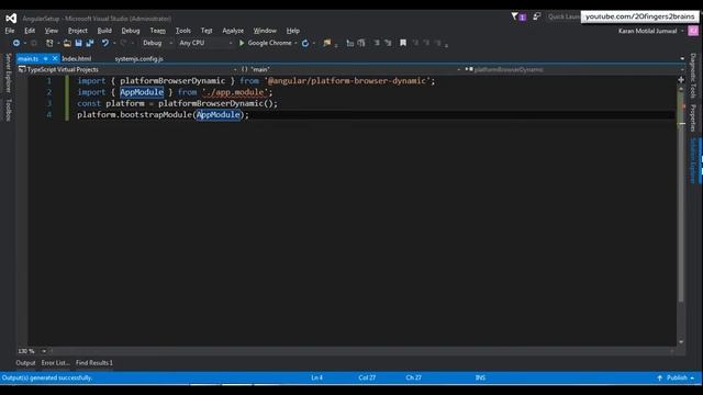 Angular 2 - Creating a simple app смотреть онлайн