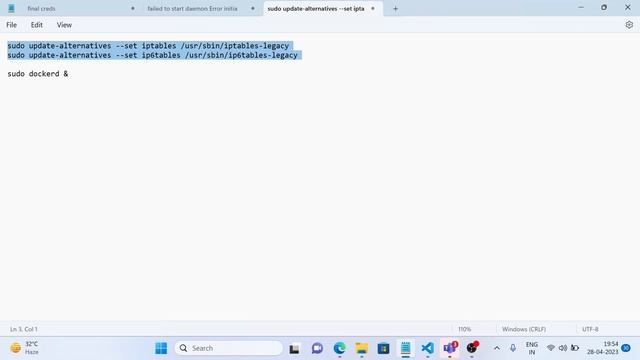 QUICK FIX: failed to start daemon: Error initializing network controller in docker installed смотреть онлайн