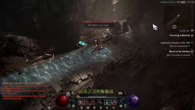 Rogue Poison Bomber - T100 Nightmare - Grinning Labyrinth - 2m39s - Shako - Doombringer смотреть онлайн