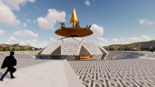 Хандар мен билер аллеясы. Болашақ Түркістан