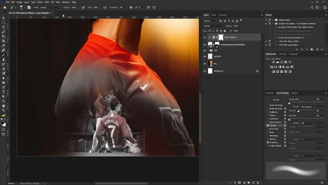 Best Photoshop Sport Poster Tutorial смотреть онлайн