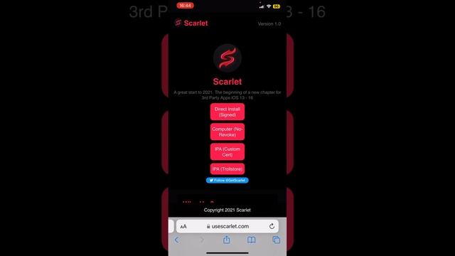 Не удается установить scarlet смотреть онлайн