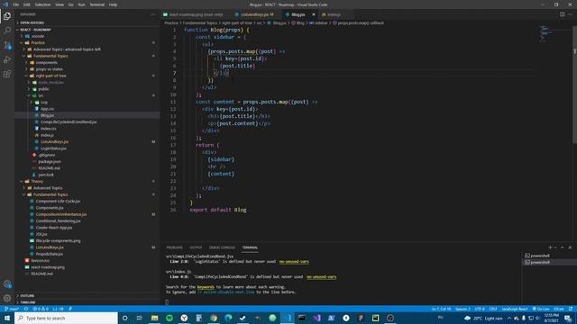 React "Komaroad" #7 - Lists and Keys смотреть онлайн