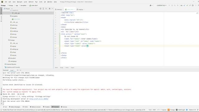 Python django method post смотреть онлайн