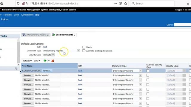 Oracle HFM - Intercompany Matching Report scripts смотреть онлайн