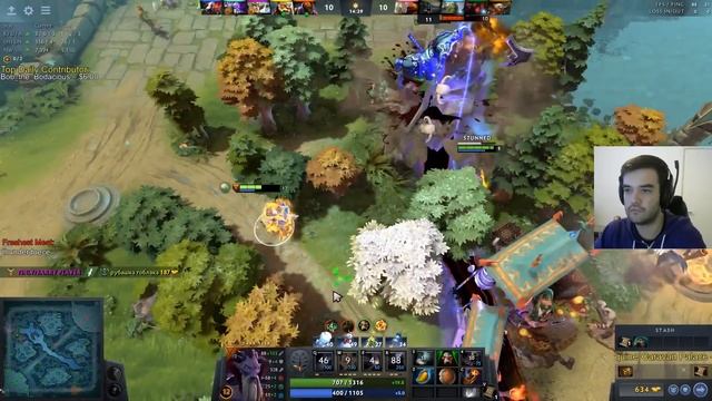 РАМЗЕС ПОЁТ ПЕСНИ ПЕРЕД ИГРОЙ | ТОП МОМЕНТЫ ДОТА 2 смотреть онлайн