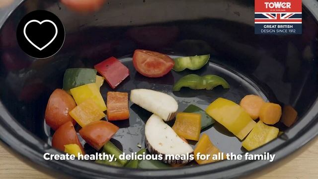Tower Stainless Steel, 6.5 Litre Capacity Slow Cooker смотреть онлайн