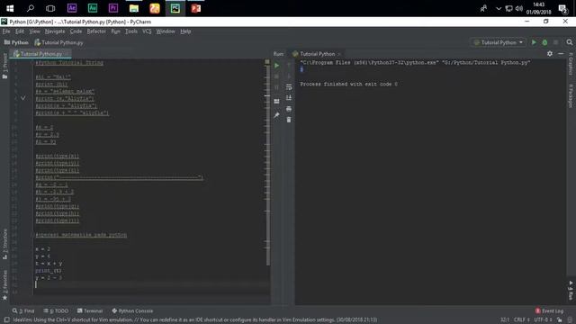 Python Tutorial 3.7 - Operasi Matematika , Numberic [Education] смотреть онлайн