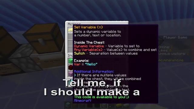 How to make a CUSTOM Scoreboard ! | Creative+ Mineland Network | Coding Tutorial | Minecraft смотреть онлайн