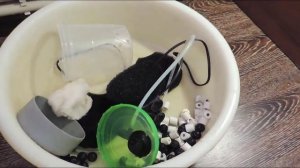 Самодельный внутренний фильтр. Фильтр для аквариума своими руками.  Отчет