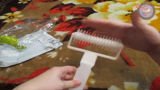 Фигурный роликовый резак для пирогов. Посылка из Китая №192 смотреть онлайн