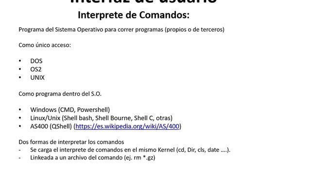 Unidad 2 - Estructura De Un Sistema Operativo - Parte 1