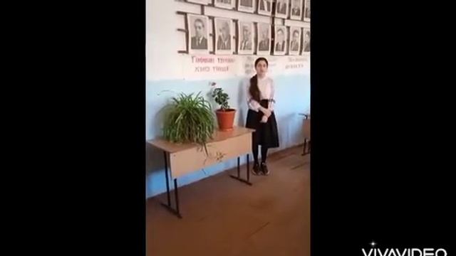 Язык - это душа народа. Флешмоб посвященный дню родного языка. МКОУ Зизикская СОШ