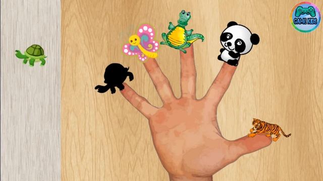 Animal Finger Family Game Play ? Daddy Finger Nursery Rhymes ?