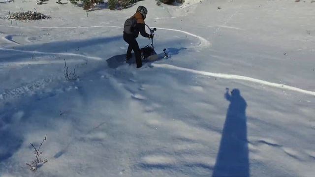 Самый маленький снегоход смотреть онлайн