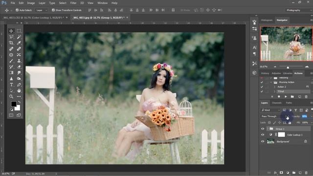 Presets Color With Color Lookup For Photoshop смотреть онлайн