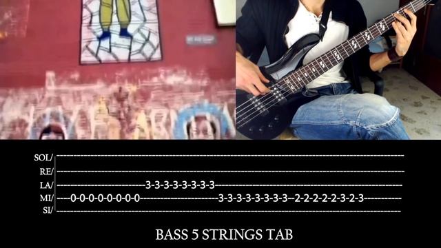 BASS COVER (With Tabs) // The Cranberries - Zombie смотреть онлайн