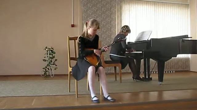 Солодкая Анастасия А.Шалов Обработка русской народной песни "Вдеревне было Ольховке" смотреть онлайн