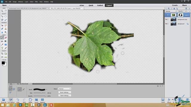 How to Use Layers in Photoshop Elements 13 - Part 6 - How to Use Layer Mask to Create Photo Effects смотреть онлайн