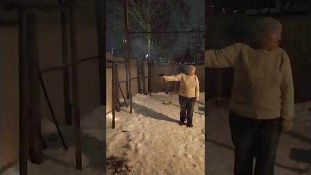 Испытание ; светошумовой патрон "Гром" на а/у "Пионер". смотреть онлайн