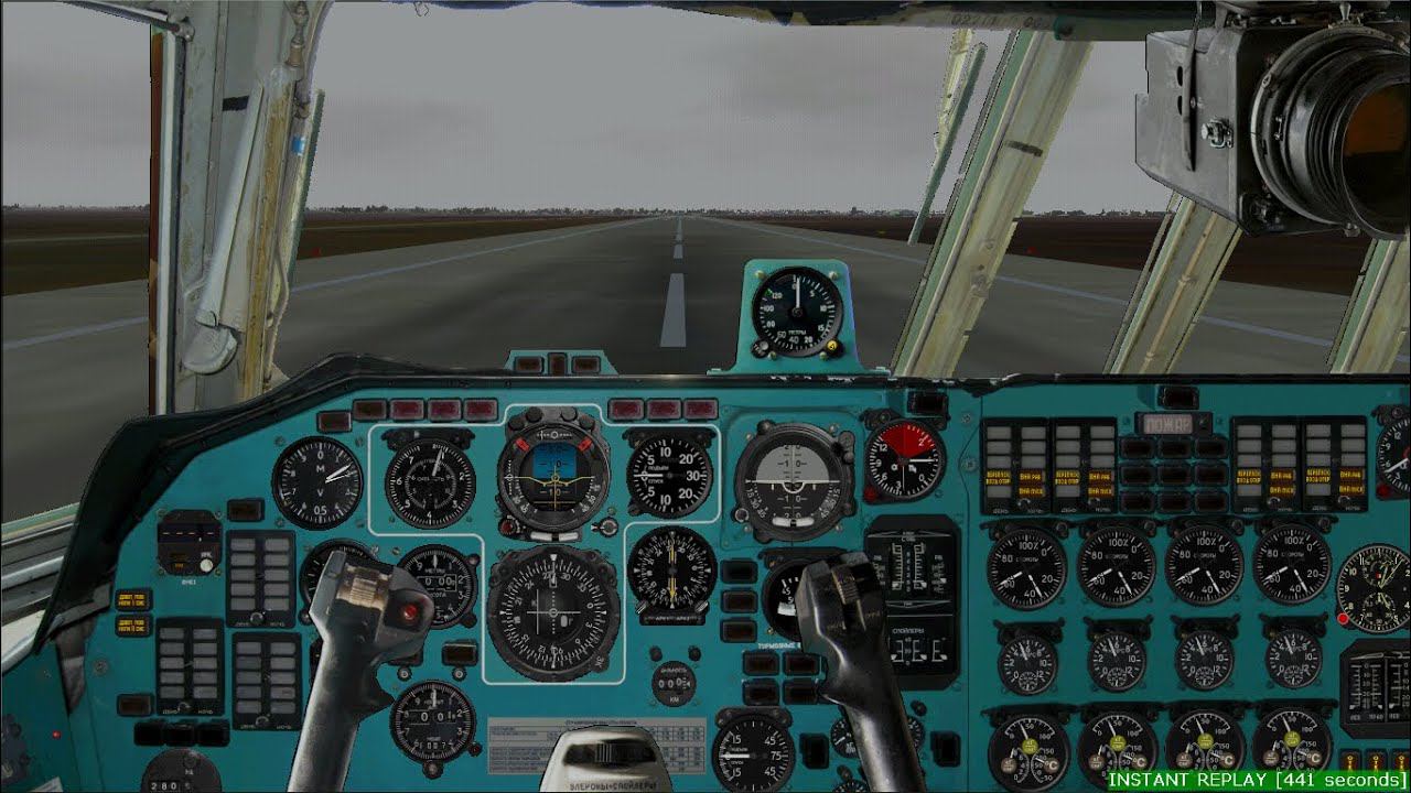 Ил-76МД посадка FS2004 смотреть онлайн