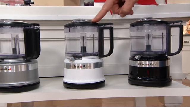 KitchenAid 3.5-Cup One-Touch 2-Speed Chopper with Extra Bowl on QVC смотреть онлайн