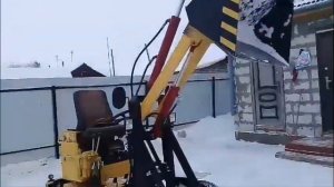 Самодельный погрузчик переломка